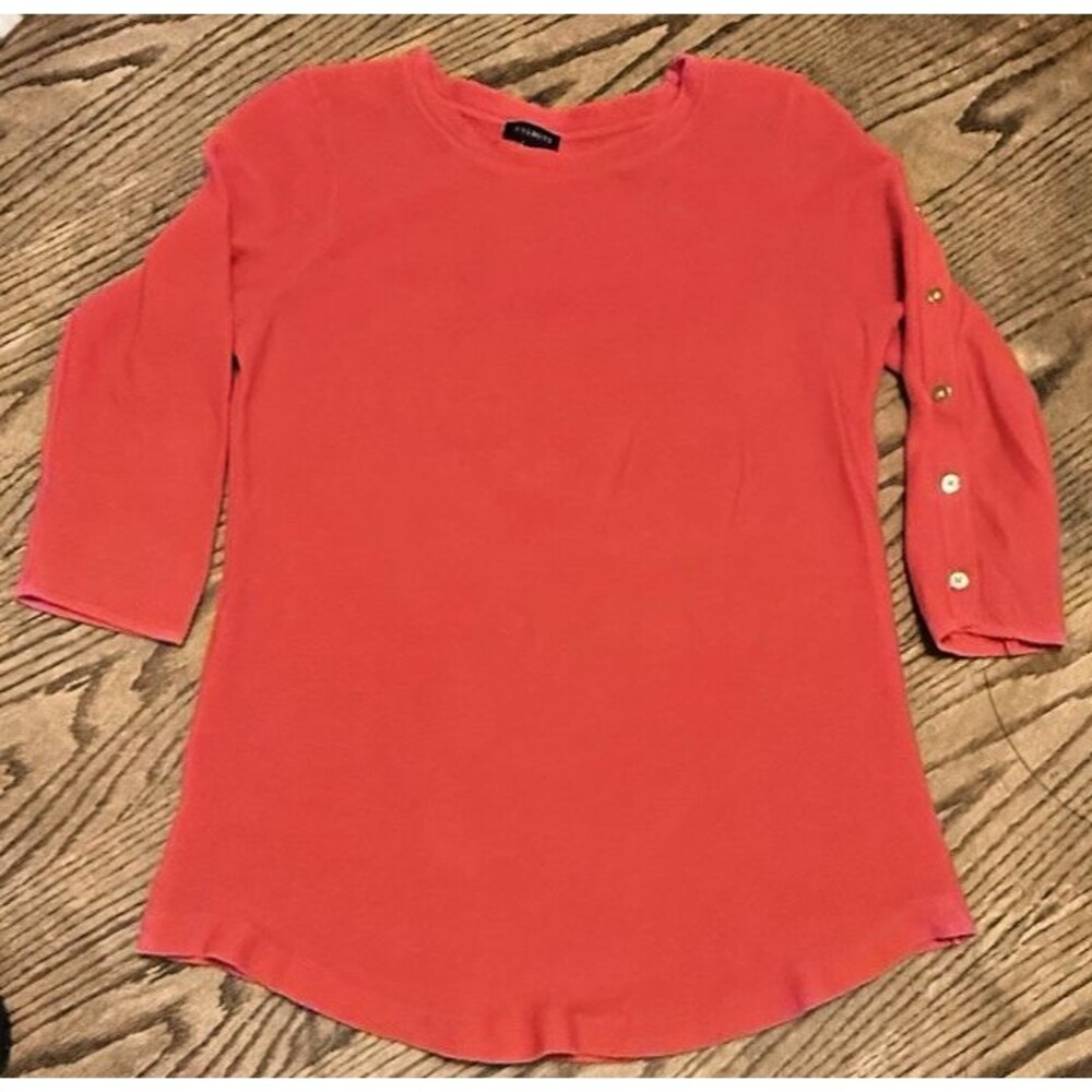 Talbots Women’s Pullover Shirt Knit Top Size Small Sweater 1/2 Sleeve